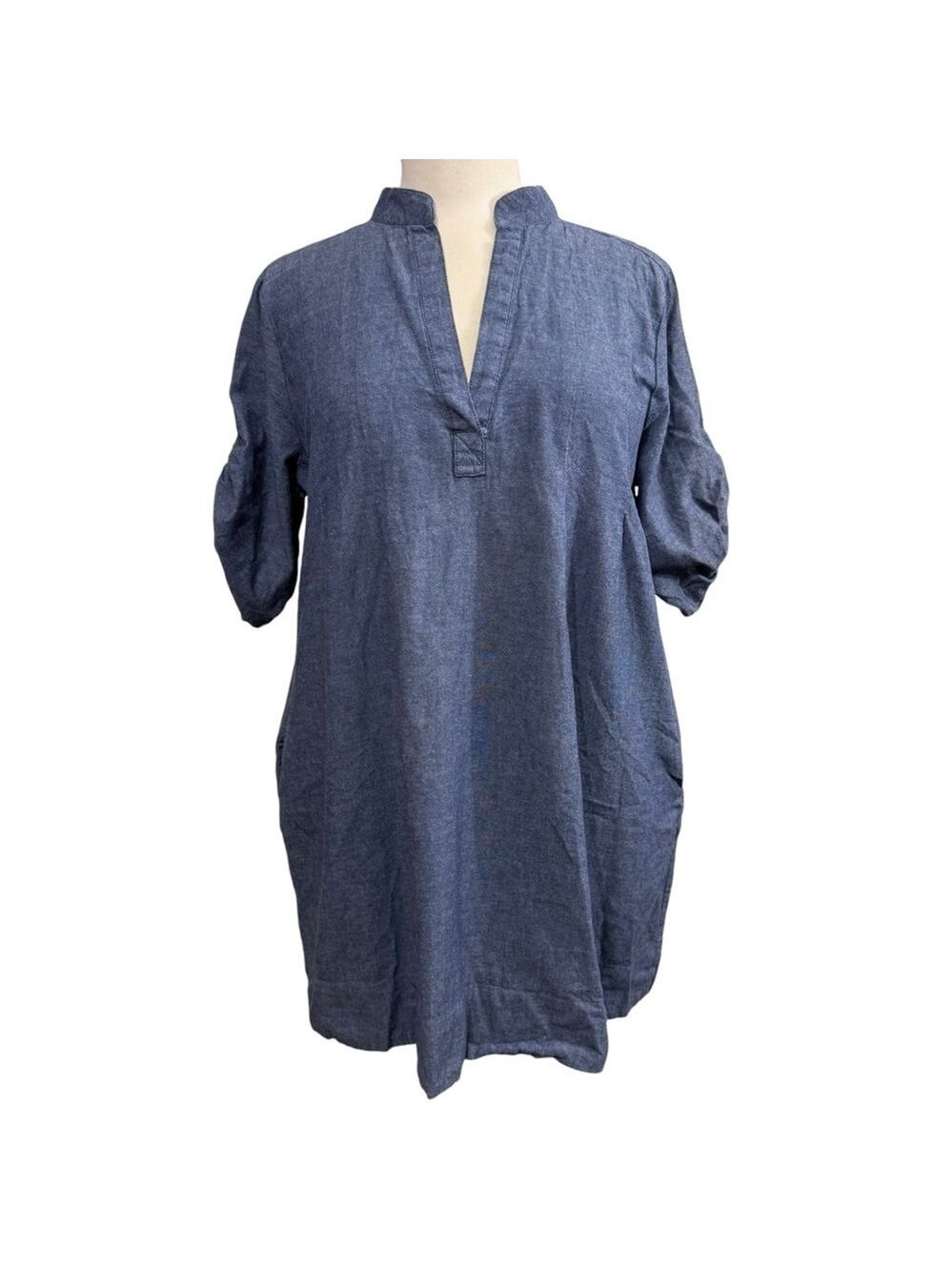 Women's WD-NY Denim Tunic L Blue